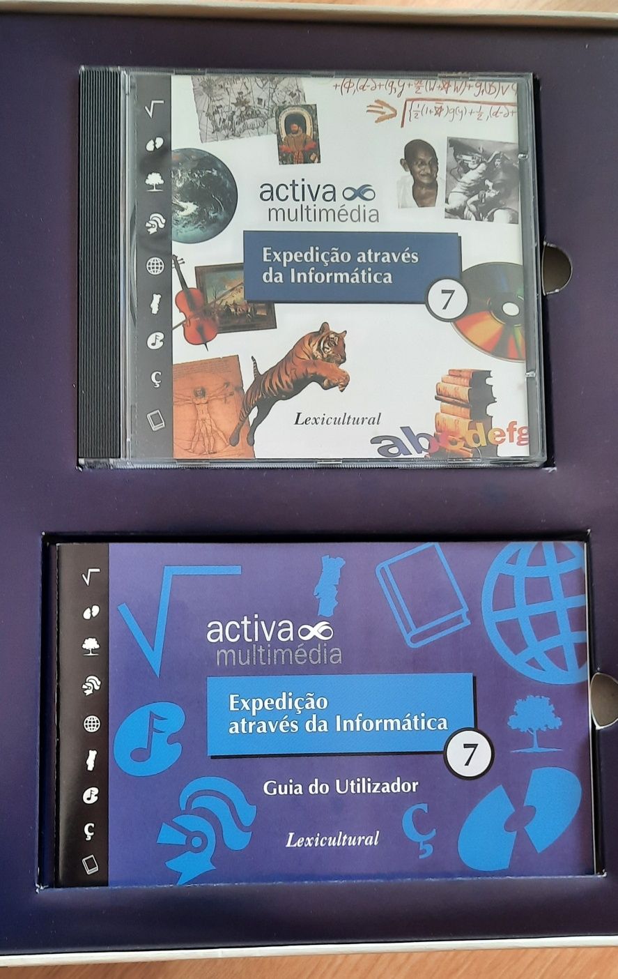 Enciclopédia Activa Multimedia 9 volumes + 7 Cd's - Lexicultural