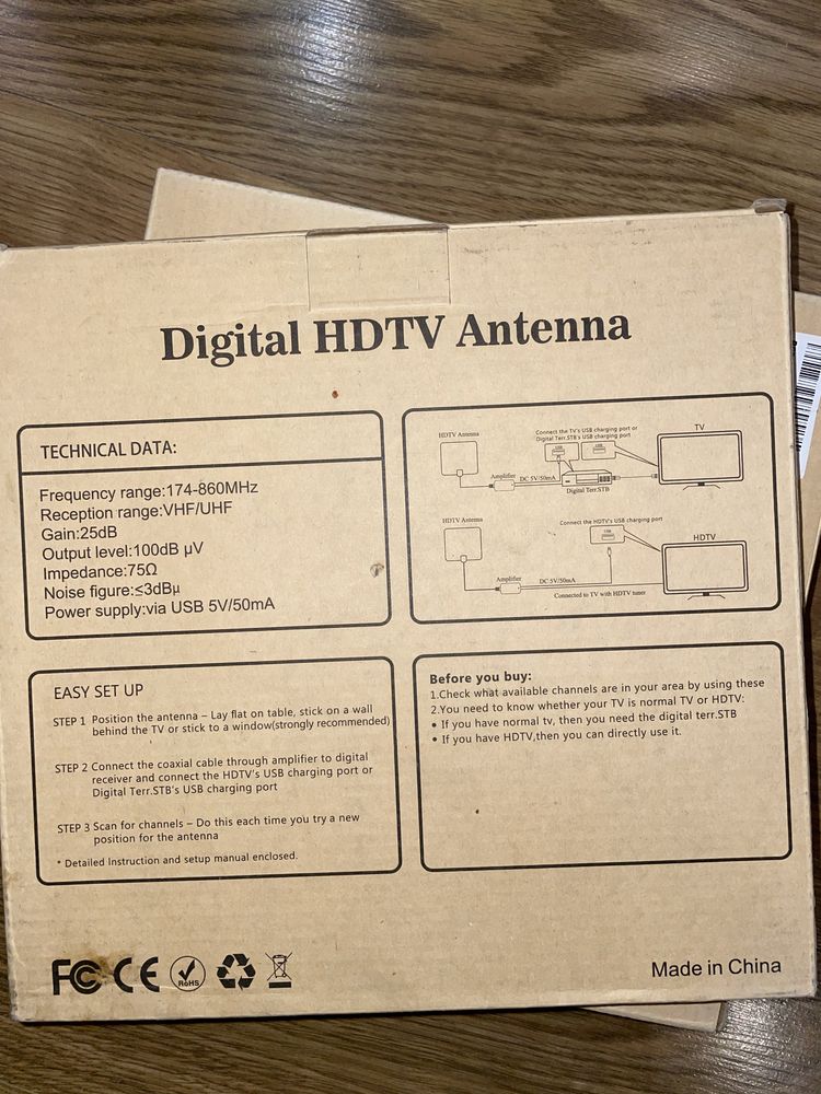 Antena cyfrowa HDTV
