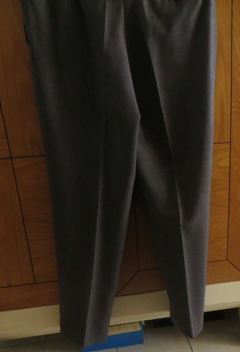 Calças clássicas, Cinzentas, Nº 48 - Usadas 1 vez