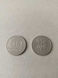 Moneta PRL 50zł 1990 rok z.m.