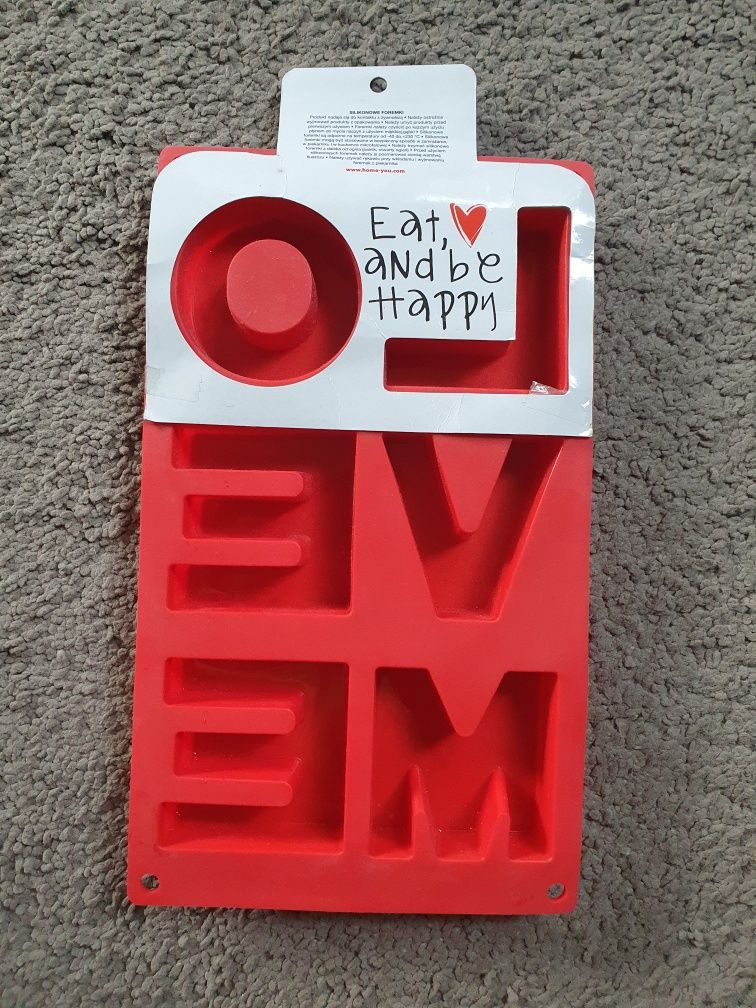 Foremki silikonowe Love me z Home and You