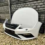 Maska + zderzak przedni spryski + 4x PDC Seat Leon FR 6F FL 17- lift