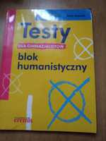 Testy dla gimnazjalistów blok humanistyczny