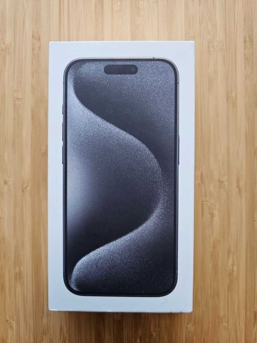 iPhone 15 Pro, Black Titanium, 512GB