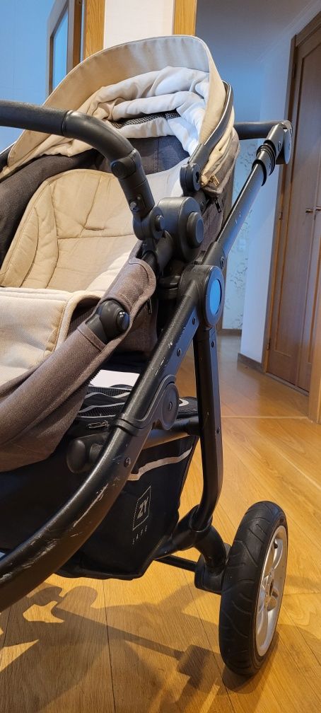 Carrinho de Bebê ZY Safe 3 Rodas – Confortável e Resistente