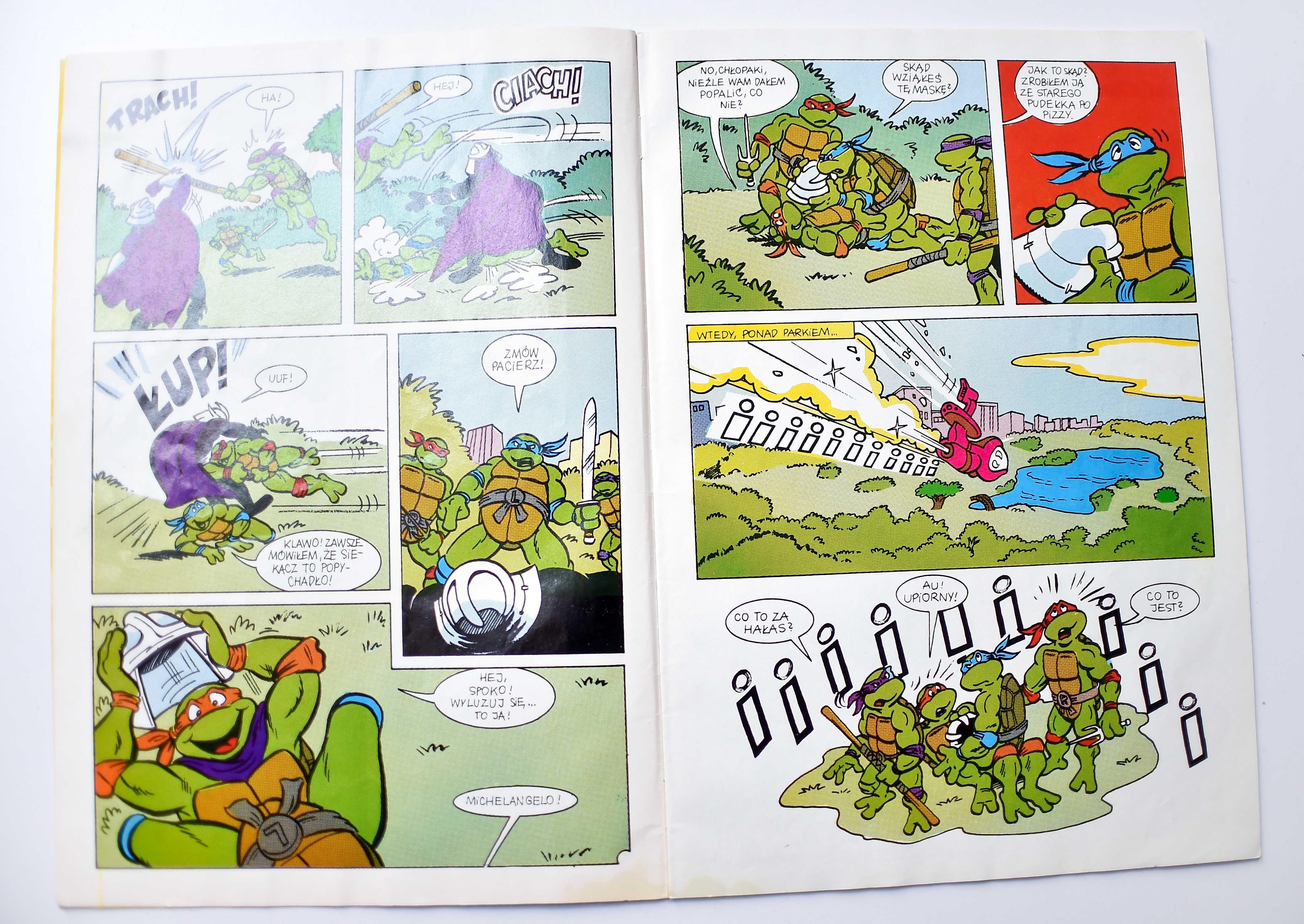 Komiks - Żółwie Ninja Turtles - nr.3/1992 r.