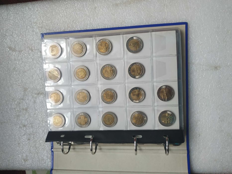 Monety  okolicznościowe 5-cio złotowe - 23szt komplet