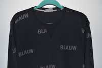 Лонгслив Scotch Soda Sweatshirts Big Logo BLAUW Pullover Size M