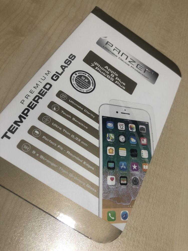 Pelicula selada iphone 8 plus ( 9x strong)