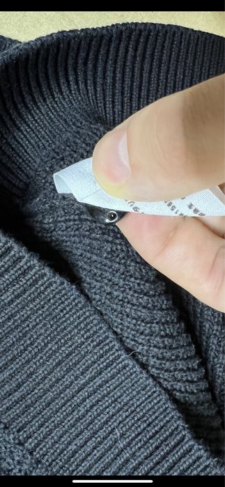 Вязаный свитер Stone Island оригинал размер M винтаж