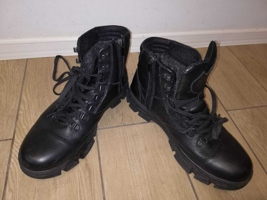 Trzewiki zimowe 100% skóra