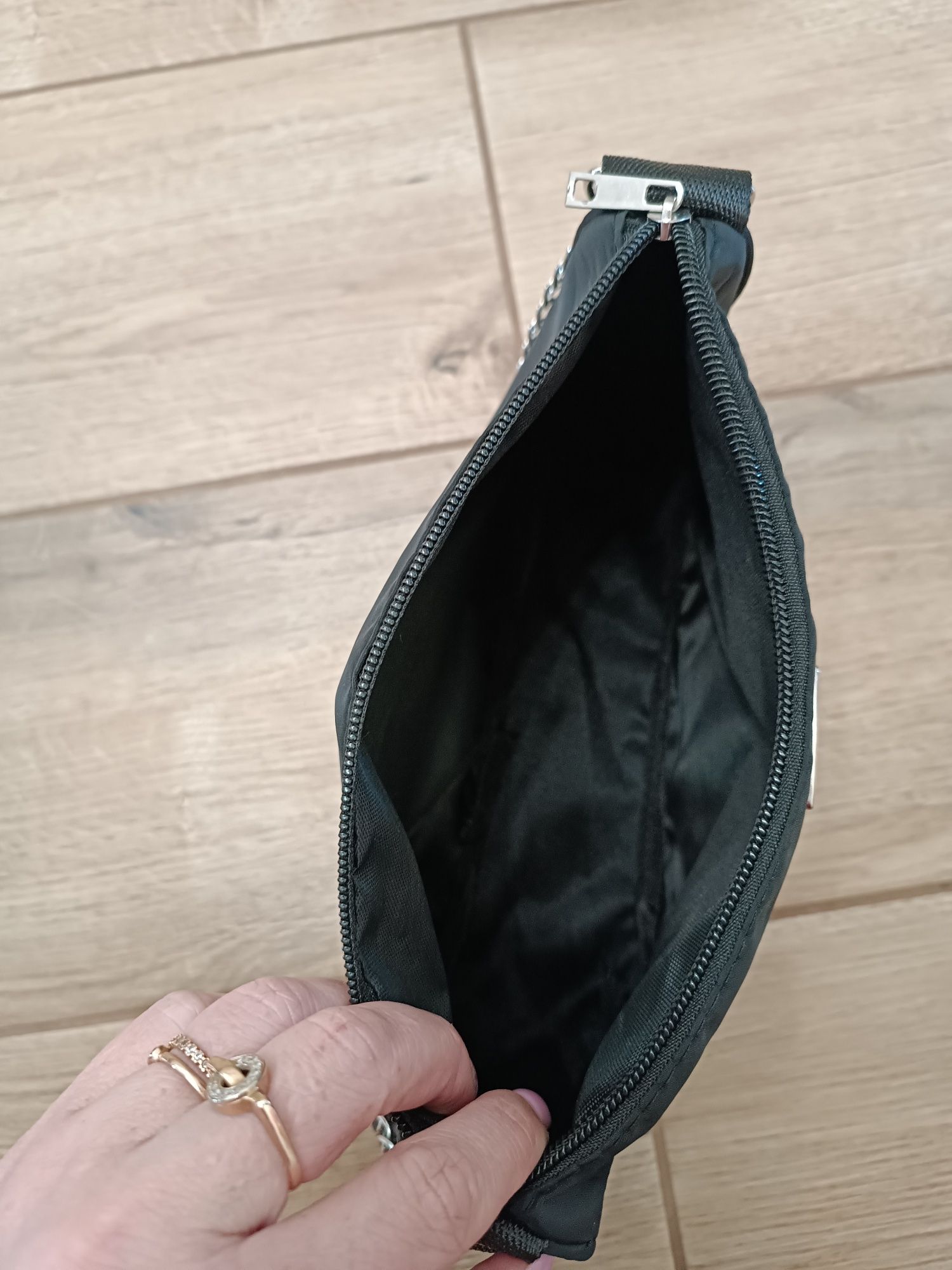 Сумка сумочка тренд спорт клатч маленька чорна сумочка