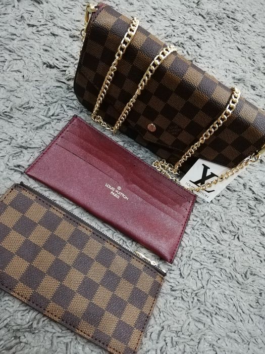 Piękne torebki klasyka  styl komlet 3w1 Louis Vuitton