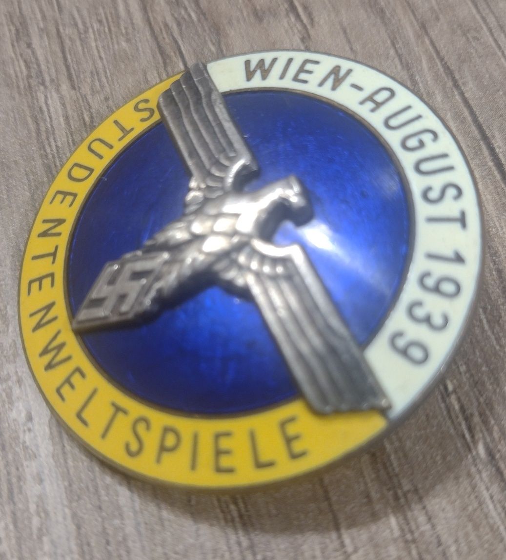 MILITARIA Segunda Guerra Mundial Medalhas lll Reich Prêmio estudante