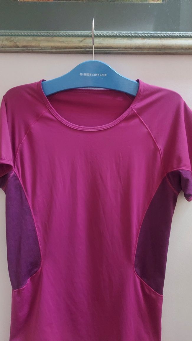 Berghaus Argentium/jony srebra t - shirt amarant technic sport r L/XL