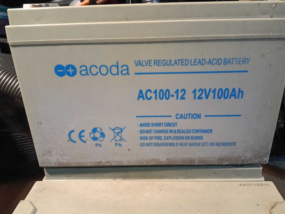 ACODA Akumulator żelowy agm 100Ah 12v
