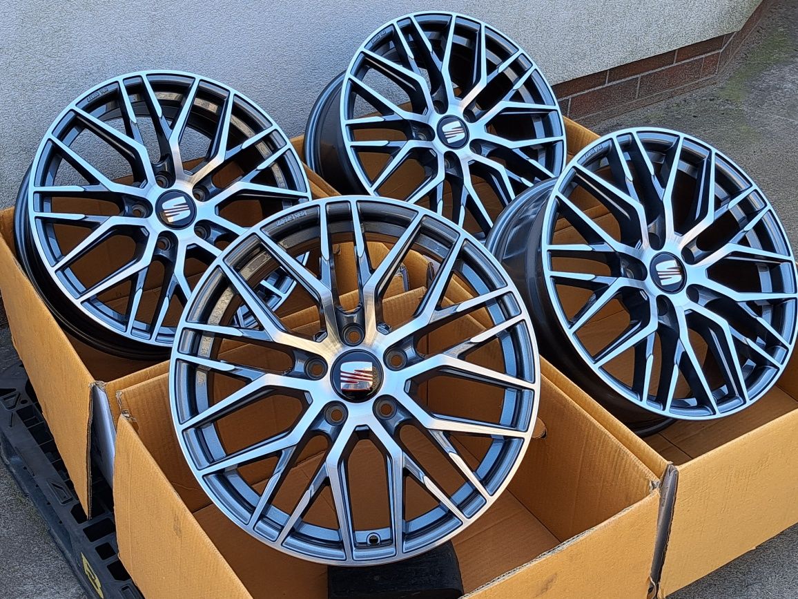 Alufelgi 17 SEAT 5x112 Alhambra Altea Ateca Leon Tarraco Exeo PFP RS4