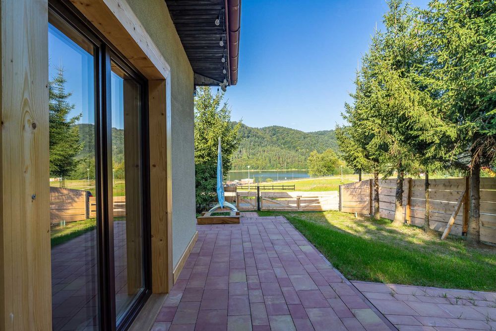 Wynajem chaty dla 12 osób nad jeziorem Klimkówka