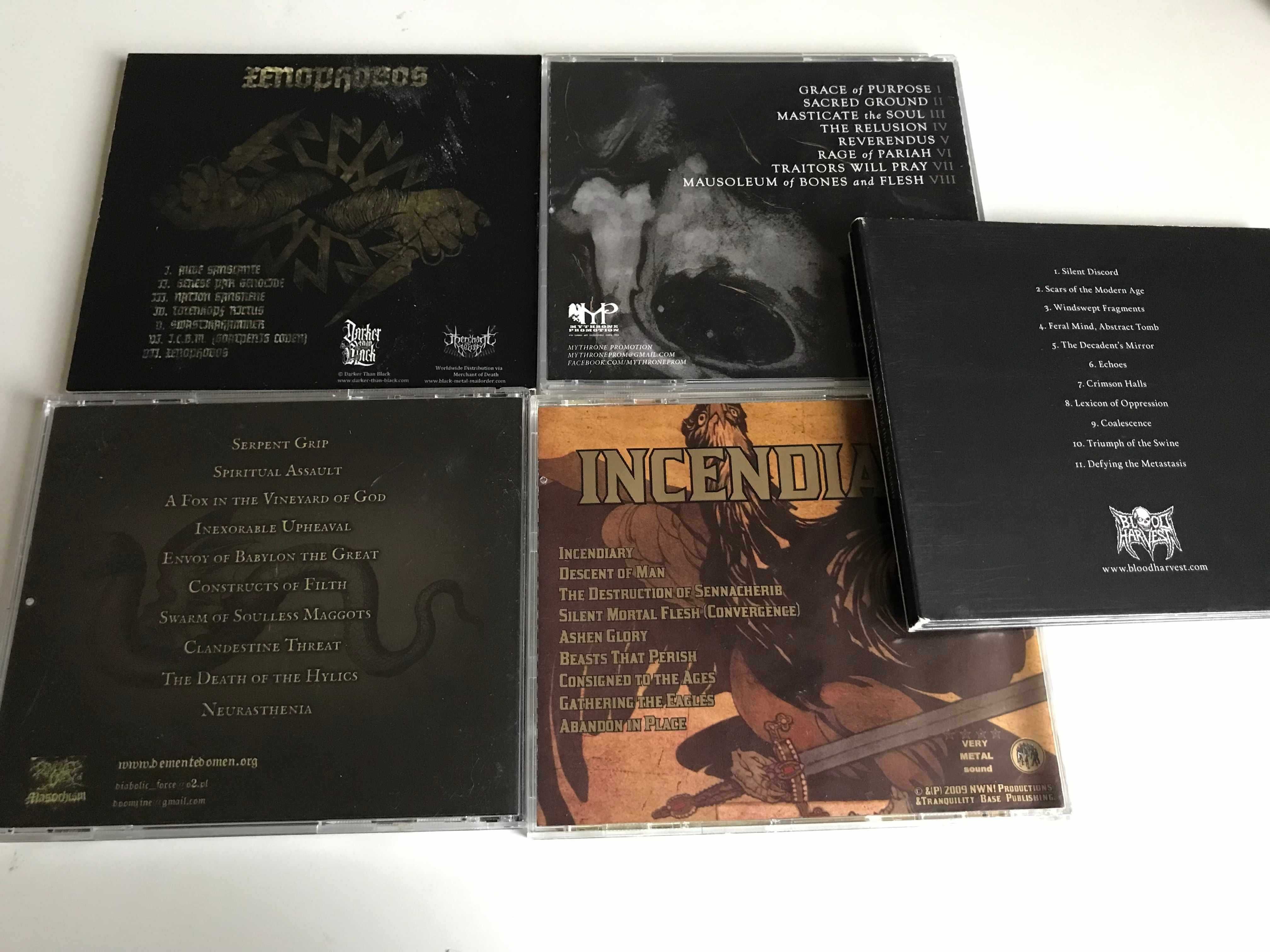 9 CD Black / Death Metal Podziemie ZESTAW NR 4