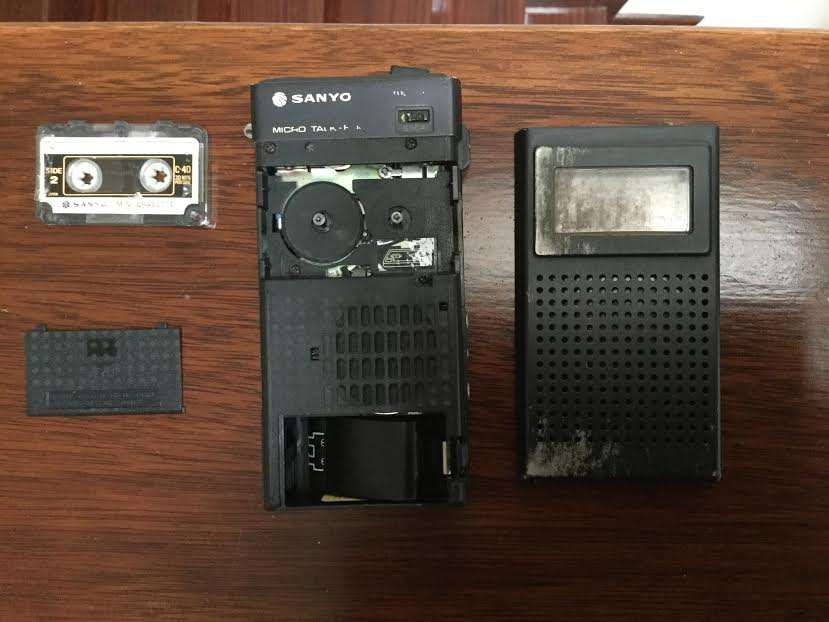 Mini Gravador Sanyo - Usado