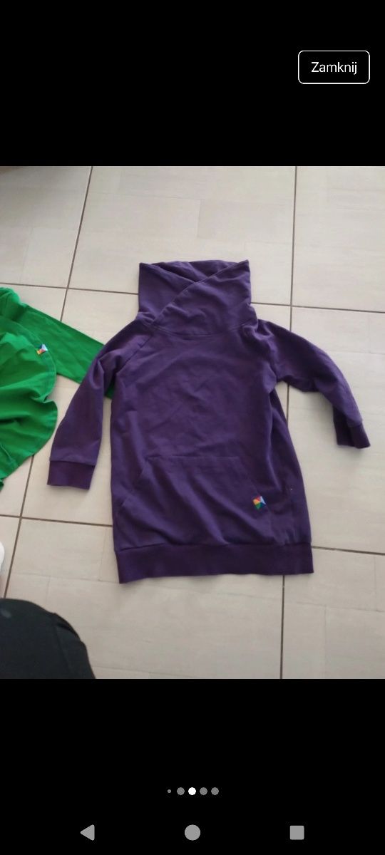 My Basic zestaw sukienka i bluzy