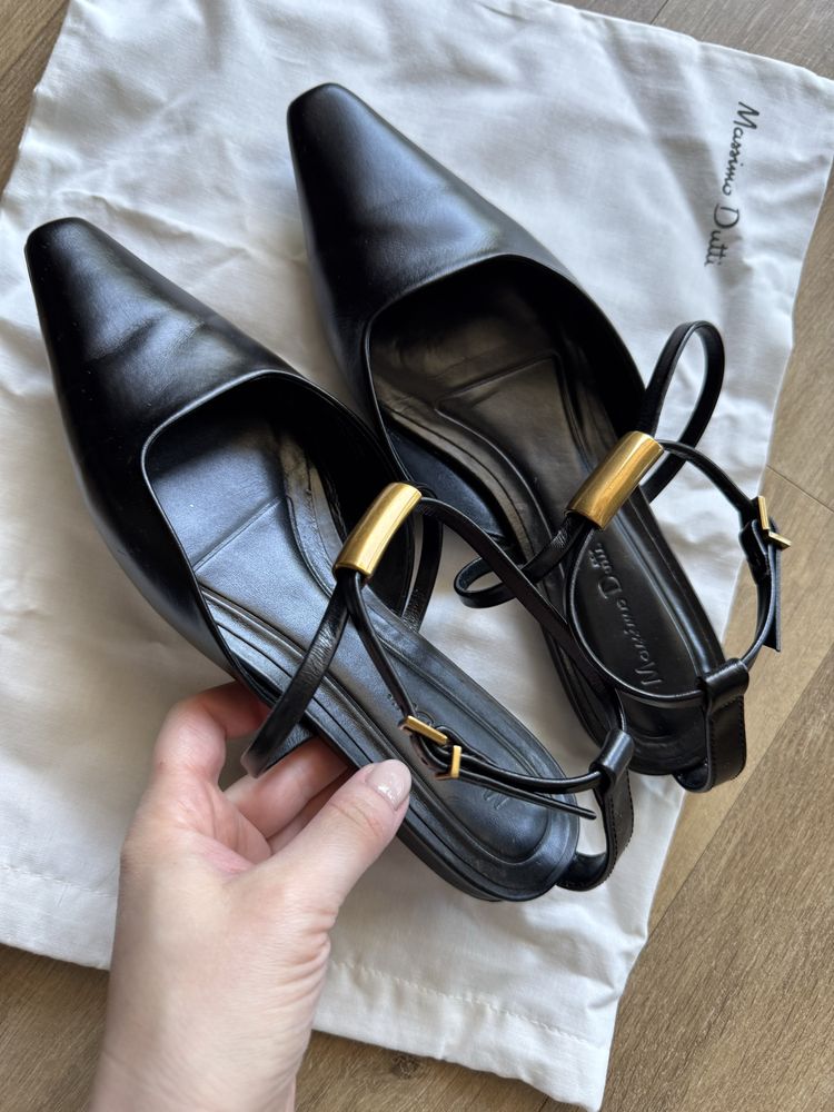Sandały damskie rozmiar 37 Massimo Dutti