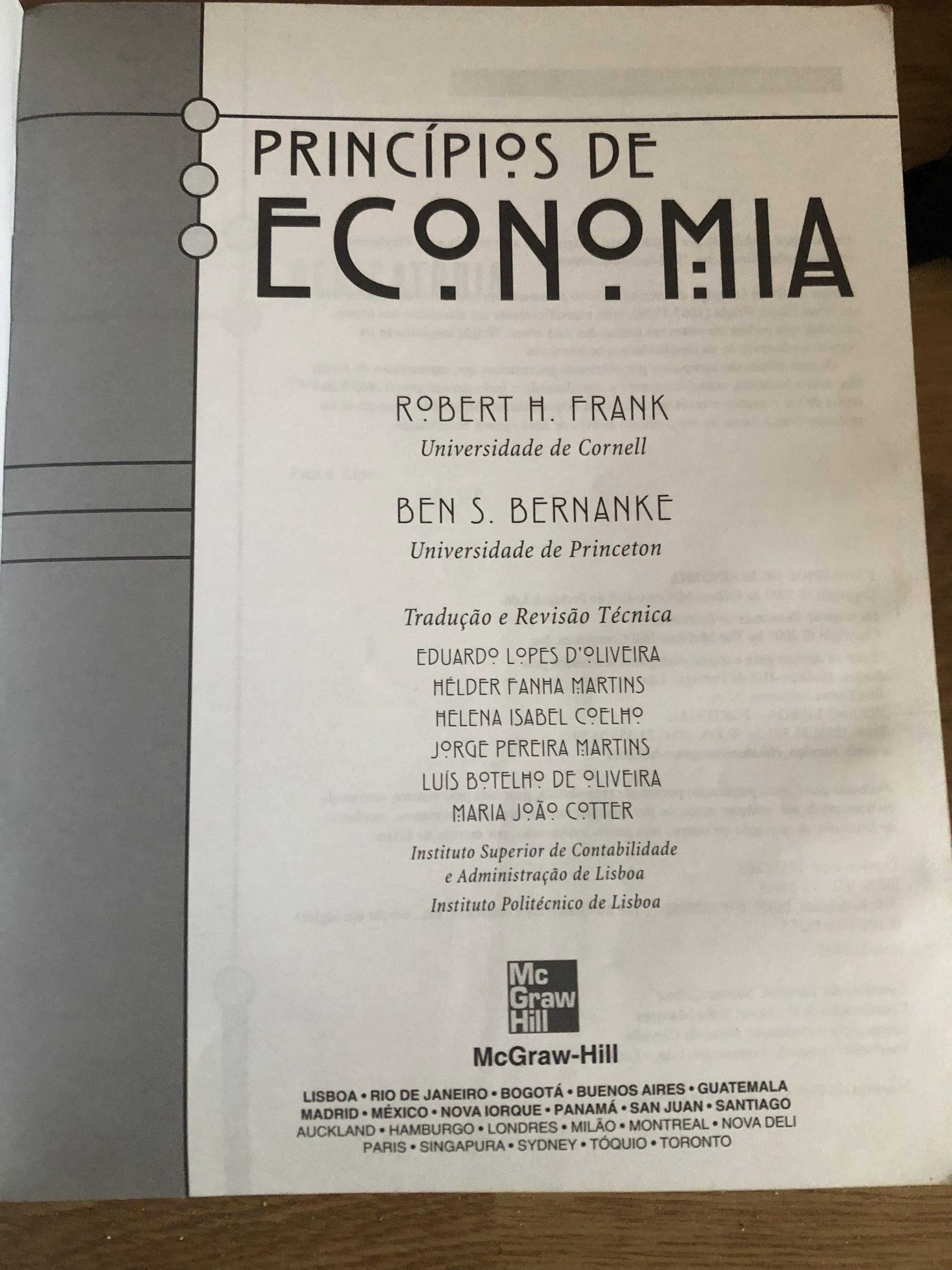 Livro "Princípios de Economia"