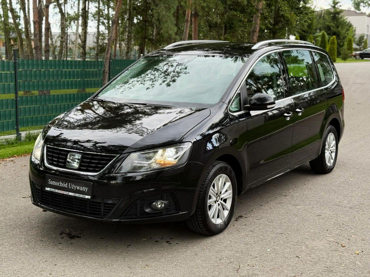Seat Alhambra 2.0 TDi Xenon Skóra DSG Kamera Full Warto!