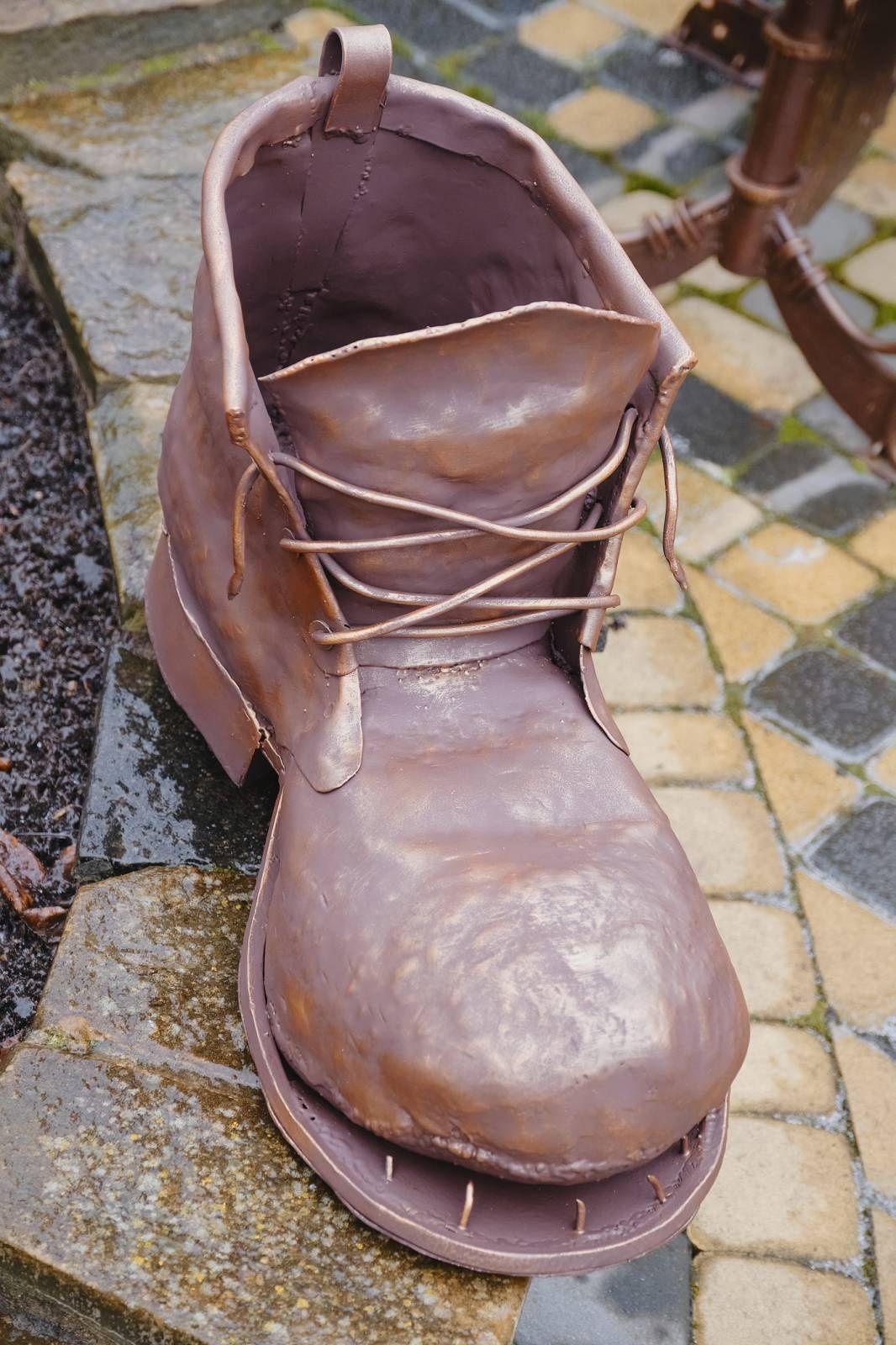 Кований черевик , кованый ботинок