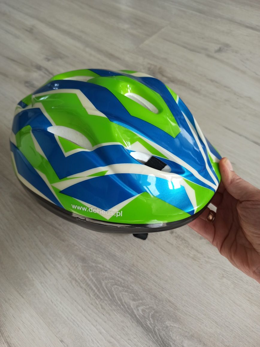 Kask rowerowy dziecięcy chlopiecy