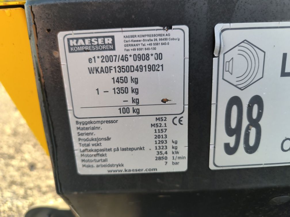 Kompresor spalinowy Kaeser M 52