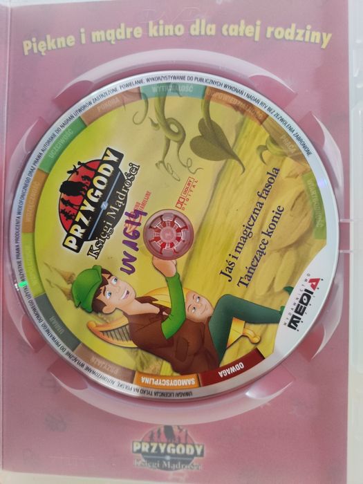 Jaś i magiczna fasola / Tańczące konie - płyta DVD