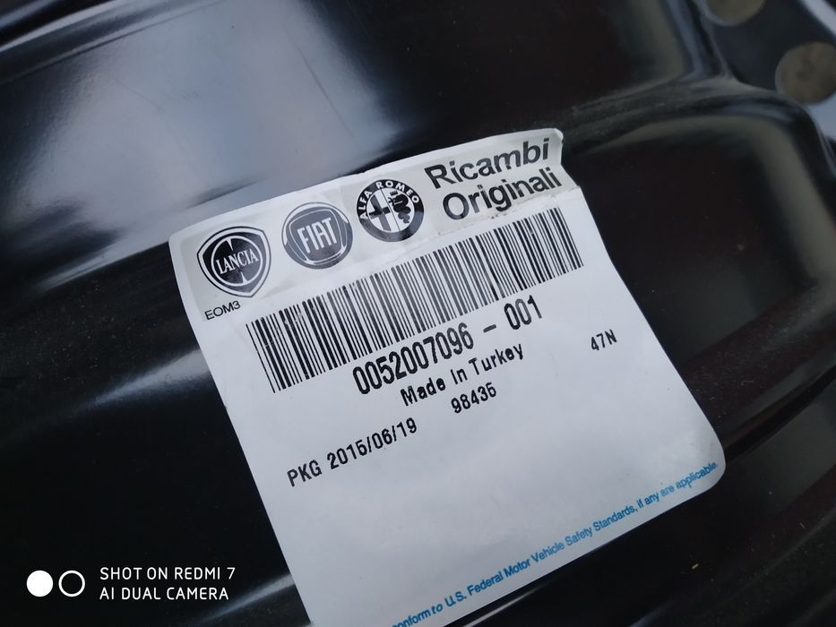 Нові диски R15 5*98 6J ET-39  dia 58.1 4шт