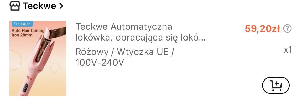 Lokówka do włosów