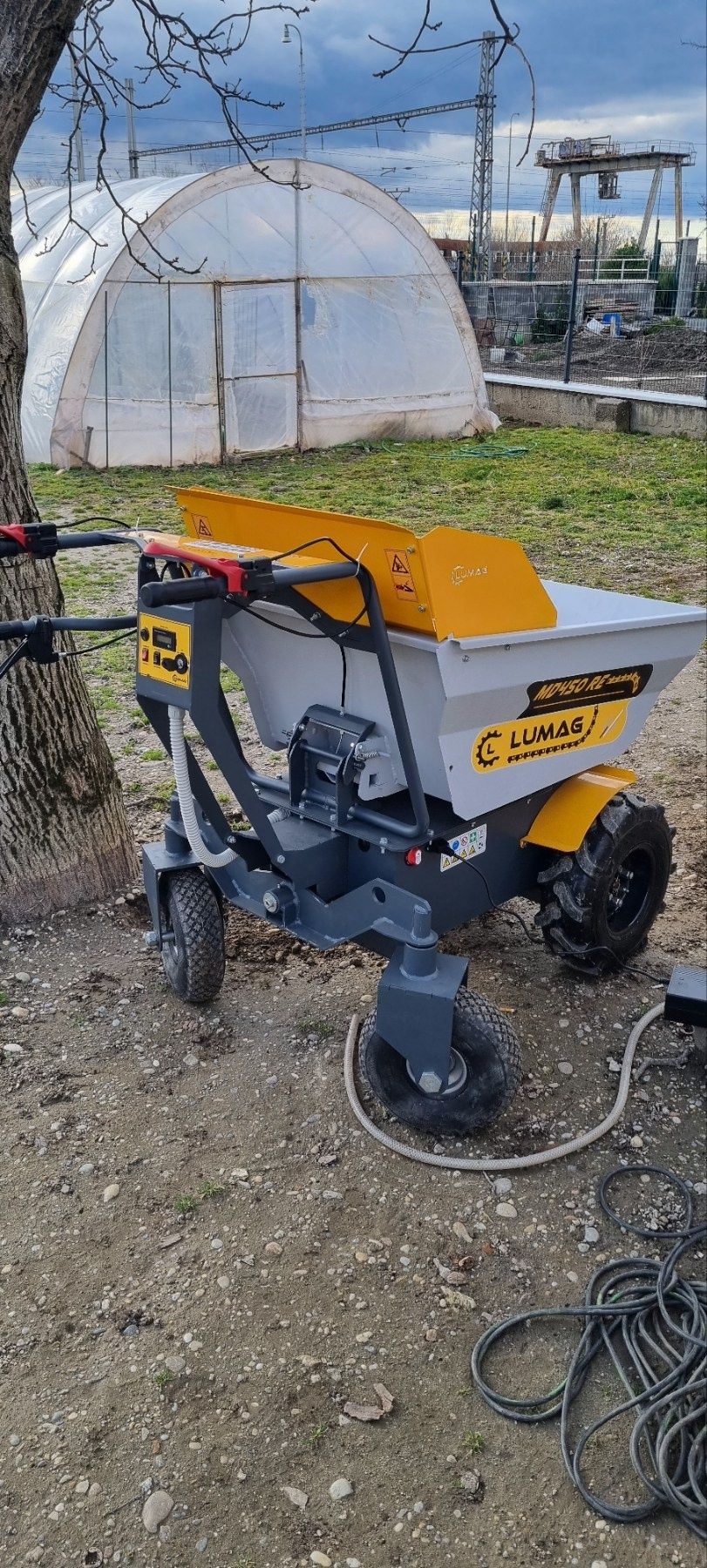 самоскид тачка lumag md450re