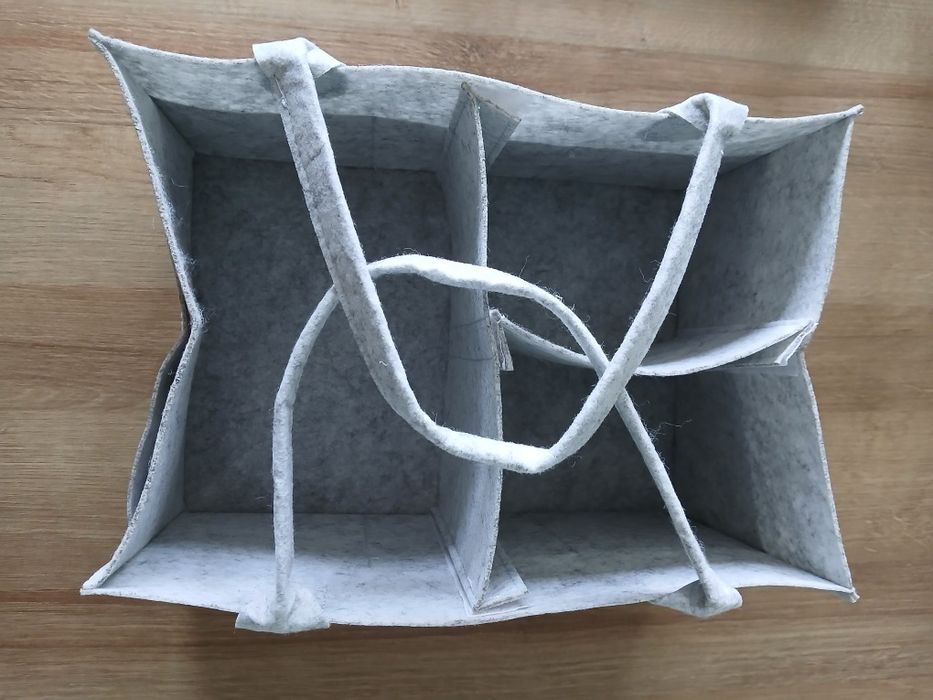 Torba organizer szara