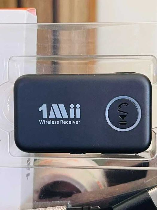 Transmissor/Recetor de Música Bluetooth 5.3 1Mii
Carro/Casa