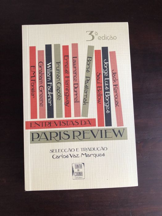 Entrevistas da Paris Review (Tinta-da-China) vols. 1 e 2