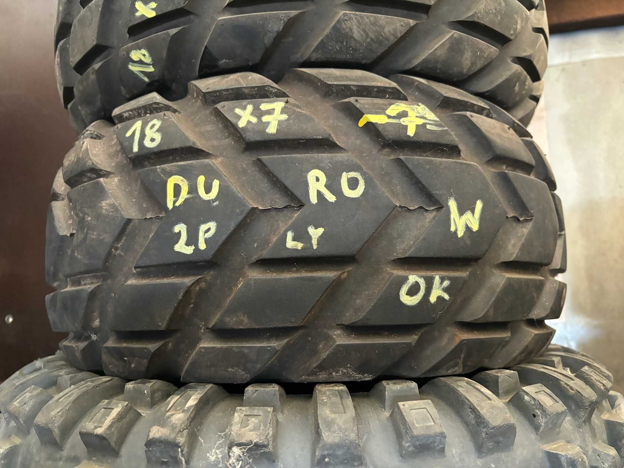 2X OPONA QUAD AT18X7-7, 18X7-7, 18X7X7 DURO HF247 10F 2PR