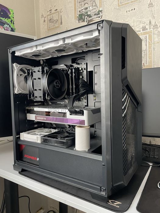Ігровий компютер/Пк/Ryzen7.5800X/RTX3080/32ram/WiFi/ssd+hdd-7tb/Rgb