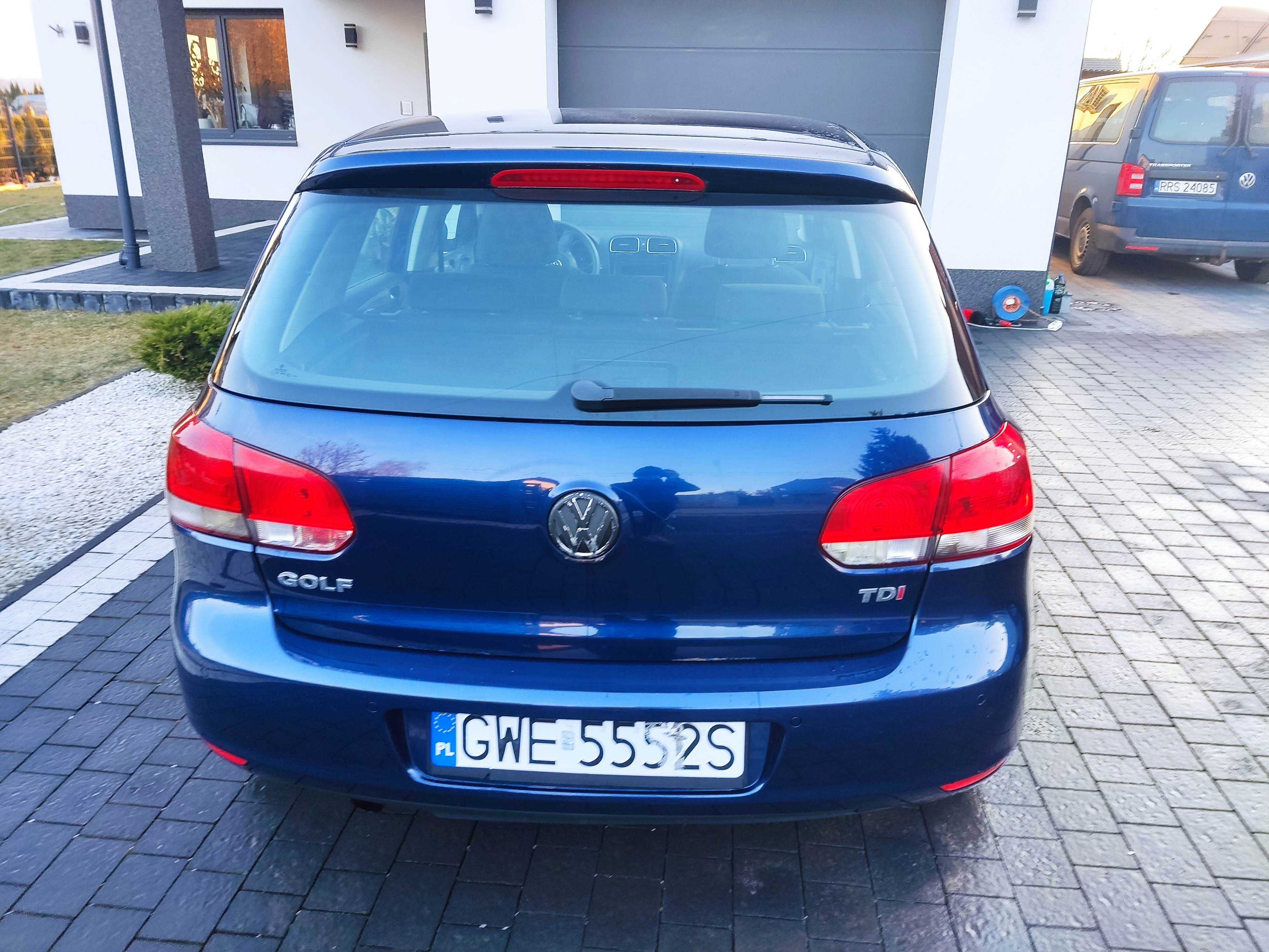 Wynajem samochodu VW GOLF 6 1.6 TDI KRAKÓW
