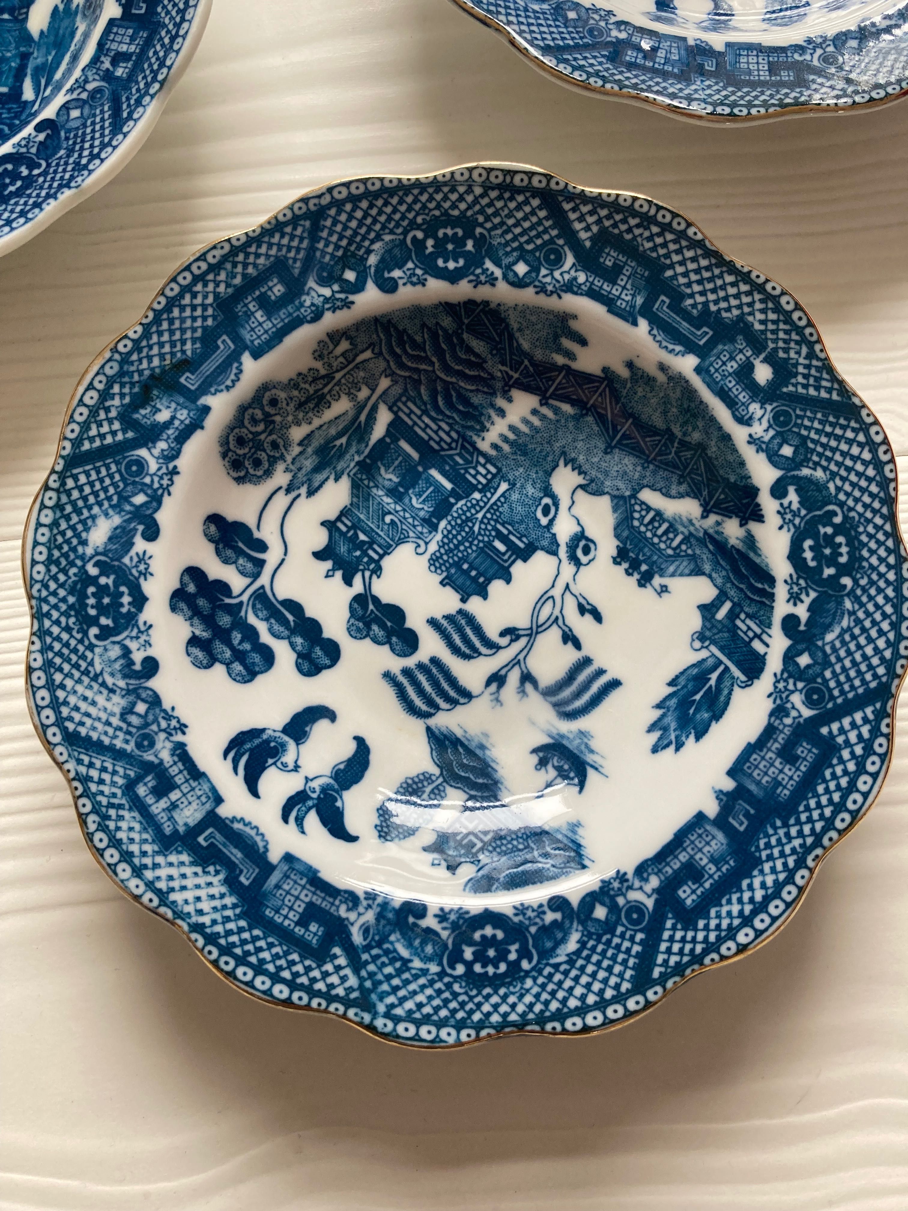 Talerz talerze talerzyki ceramika porcelana malowane