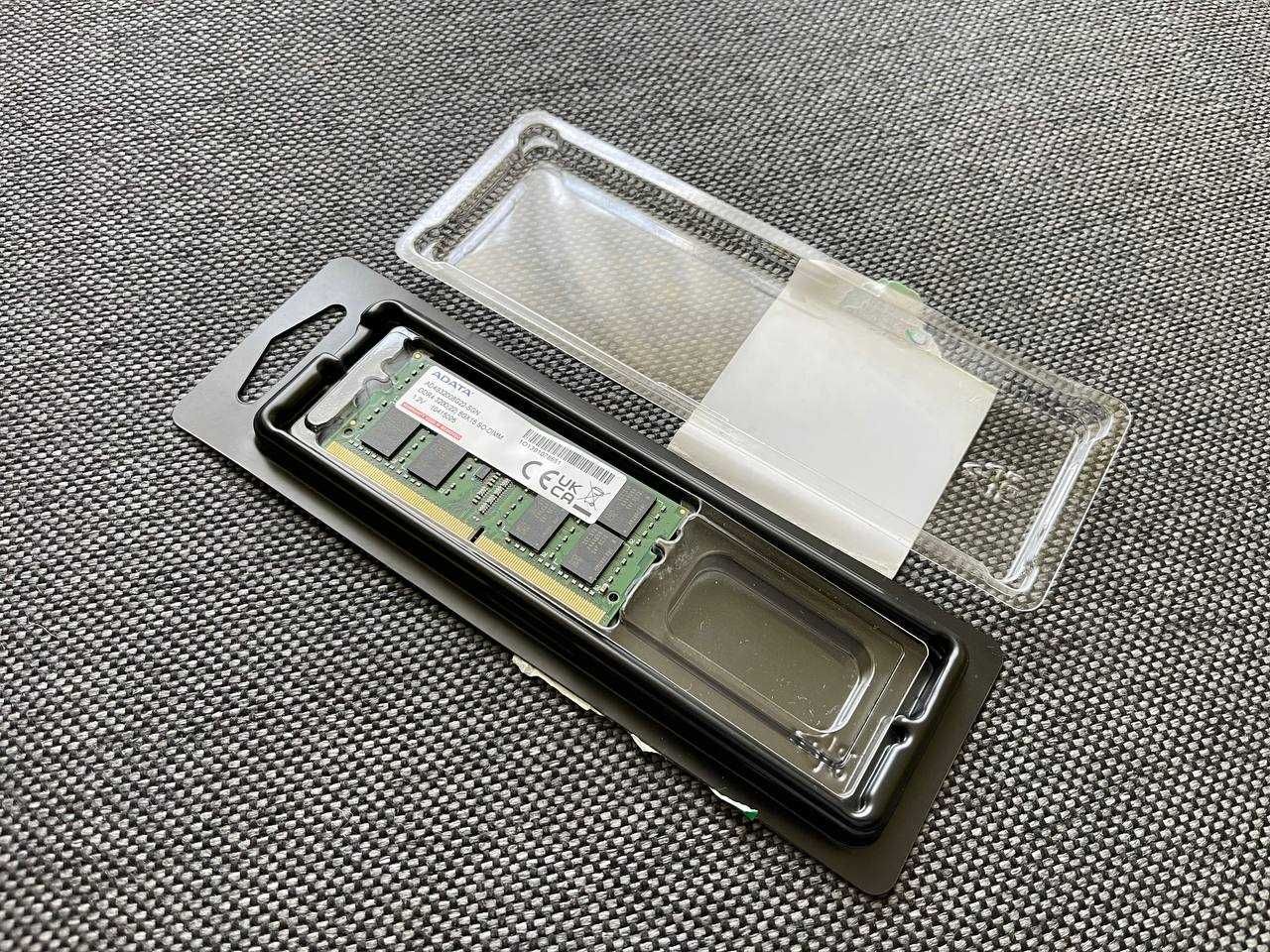 Оперативна пам'ять ADATA 8 GB SO-DIMM DDR4 3200 MHz 1.2V НОВА!