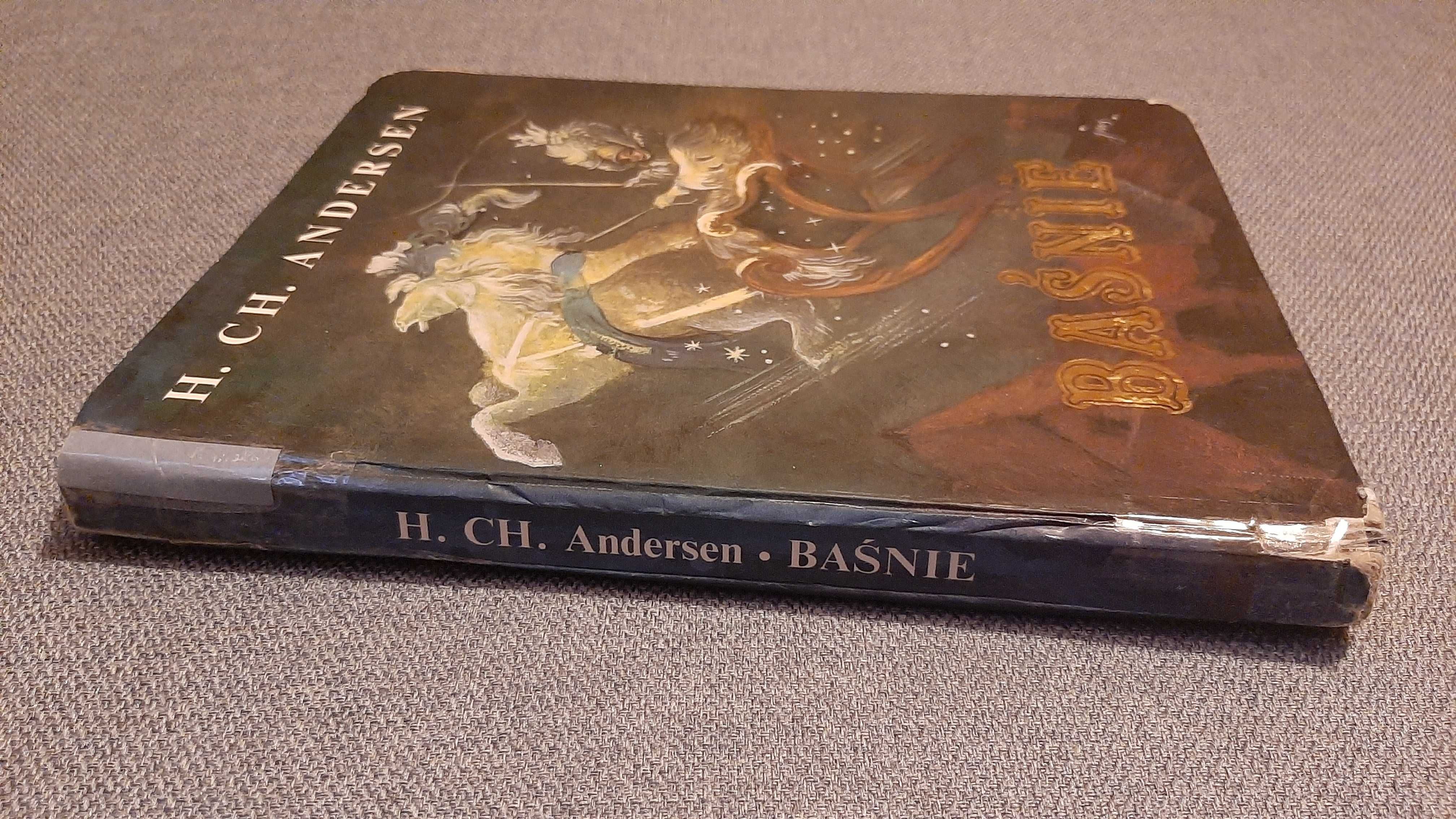Baśnie Andersen 25 baśni klasyczne stare wyd. il. Jan Marcin Szancer