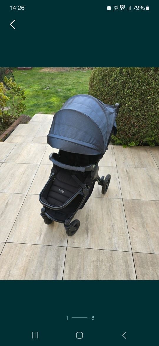 Wozek z gondolą spacerówka 2 w 1 britax b motion plus