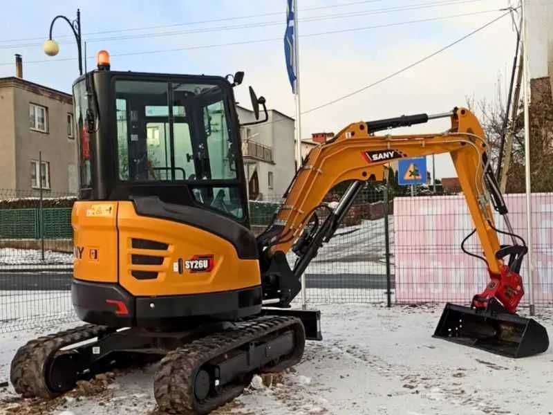 Sprzedaż i wynajem koparek w CiTYRENT 1,8T i 2,7T