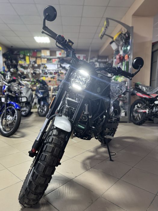 Мотоцикл GEON Scrambler, 250cc. Доставка.