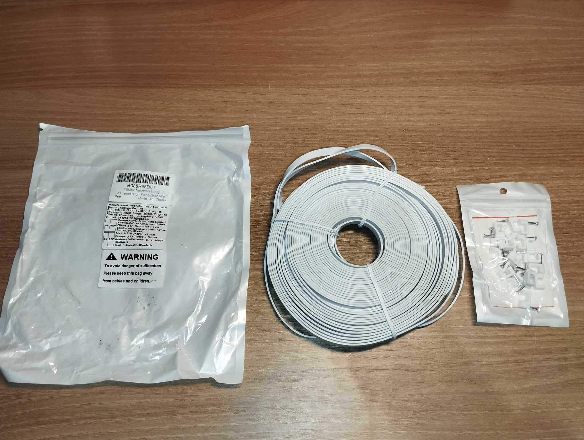 Zestaw - Kabel Patch - 20 metrów