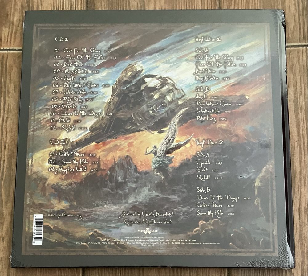 HELLOWEEN - Helloween Limited Earbook 2 LPs & 2 CDs