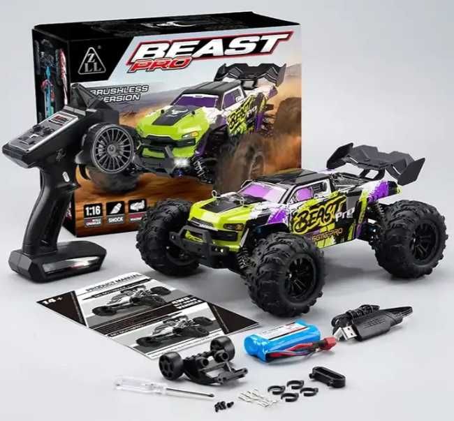 Монстр-трак Радіокерована машинка SG116 PRO 1:16 4WD